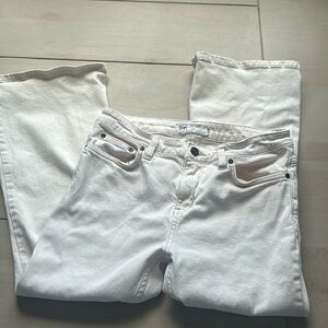 Free people cropped flare jeans